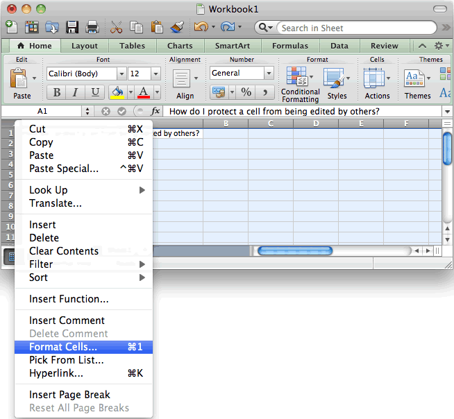 add checkbox to excel for mac
